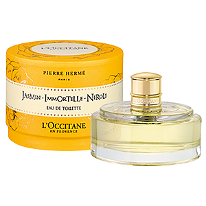 Flacon de Pierre Hermé Jasmin-Immortelle-Néroli - L'Occitane