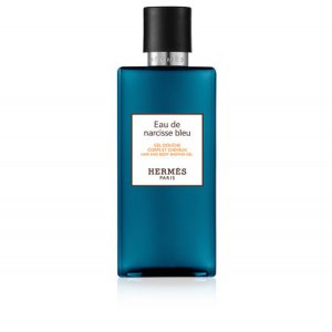 Gel douche corps et cheveux Eau de Narcisse Bleu, Hermès