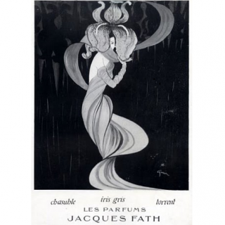 Flacon de Iris Gris - Jacques Fath