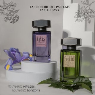 Flacon de Patchouli et iris aux accents d'Extrême-Orient - La Closerie des parfums